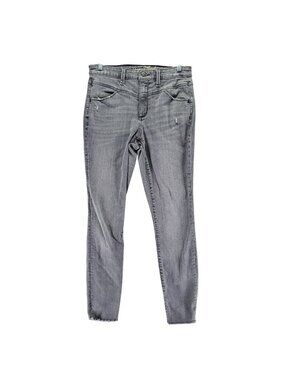 Universal Thread Jeans Womens 4/27R Gray High Rise Skinny Stretch Denim